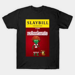 Broadway Zombie ReAnniemate Slaybill T-Shirt